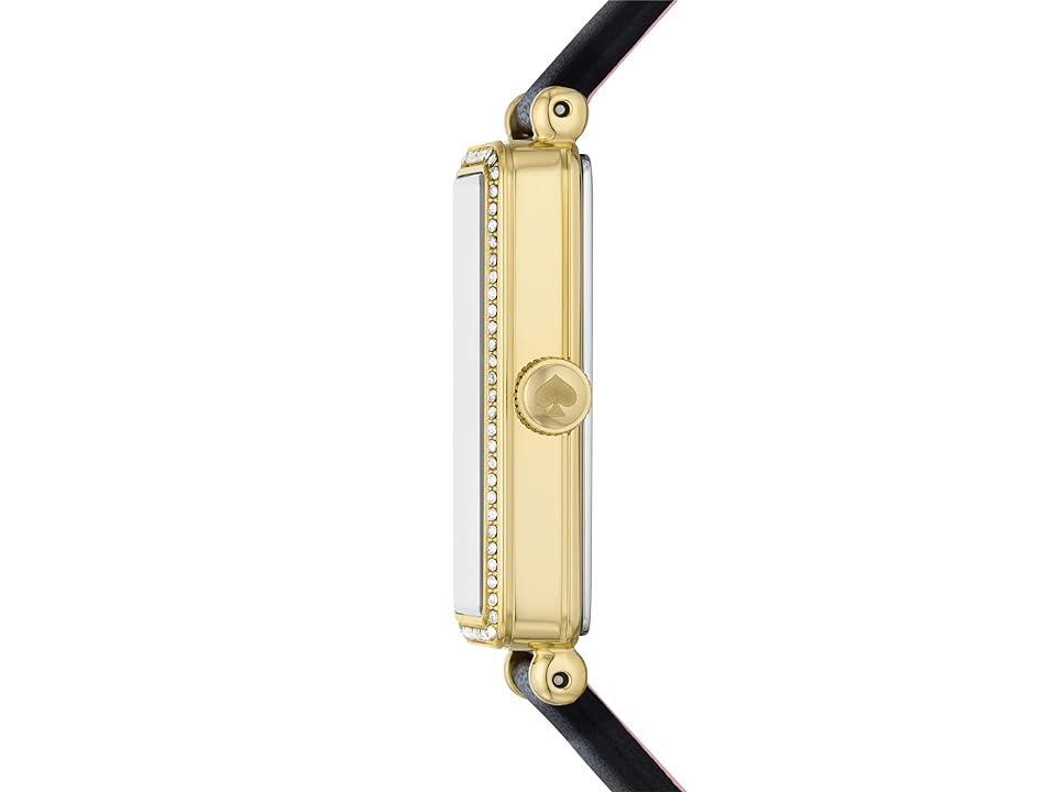 kate spade new york rosedale pav leather strap watch, 32mm Product Image