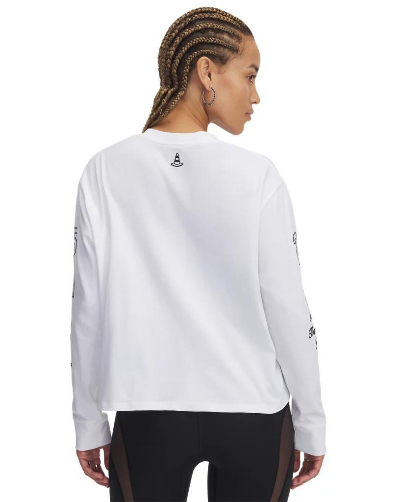 Women's UA Heavyweight Cotton All America Oversized Long Sleeve Product Image