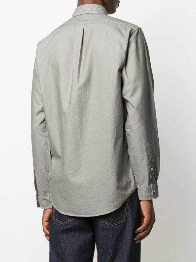 POLO RALPH LAUREN Long-sleeve Shirt In Grey Product Image