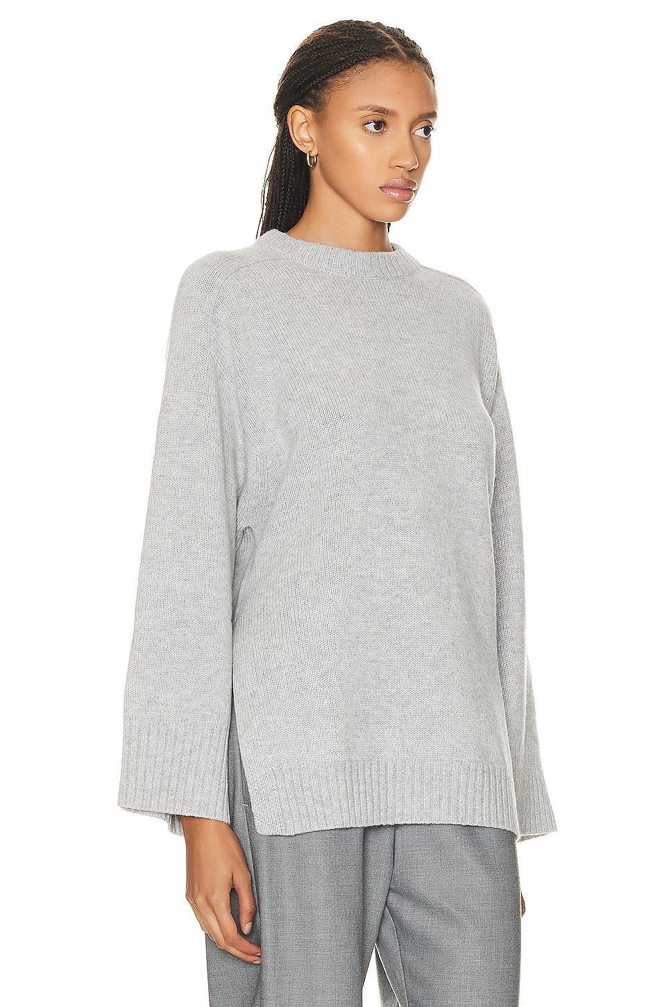 Loulou Studio Safi Step Hem Wool & Cashmere Sweater Product Image