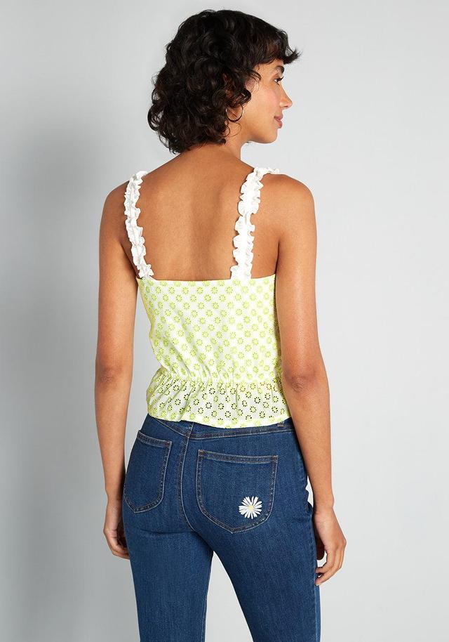 Darling for the Prairie Peplum Tank Top Product Image