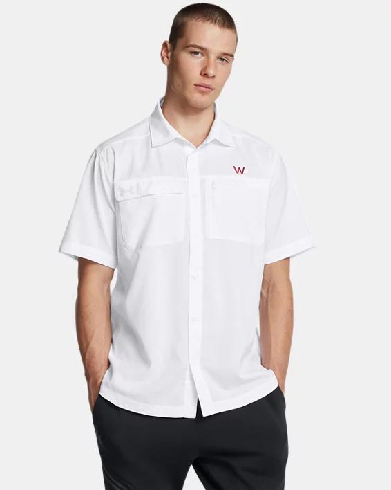 Mens UA Motivate Collegiate Button-Up Shirt Product Image