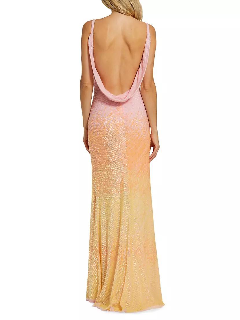 Cami Sequin Trumpet Gown Product Image