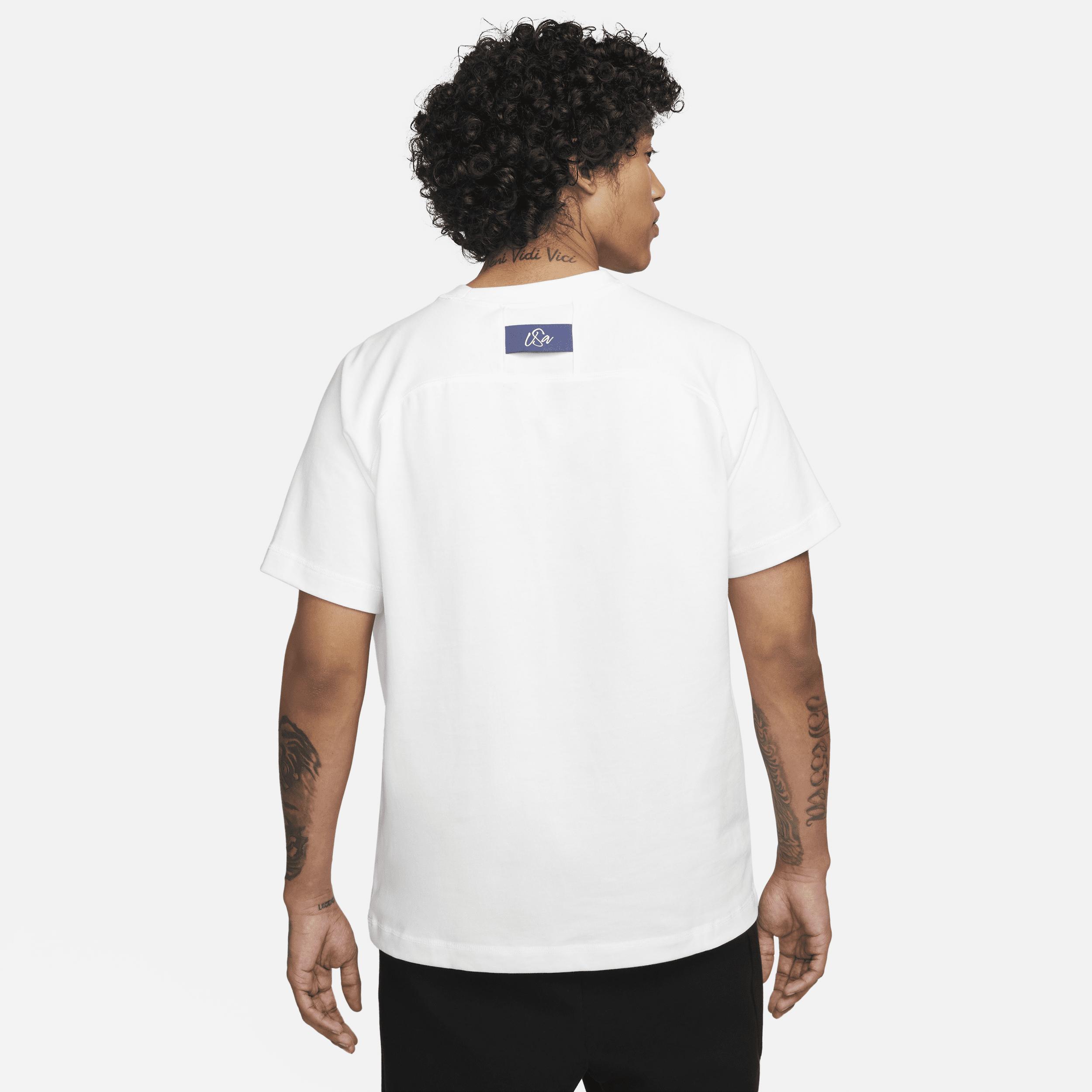 Mens Nike White Usmnt Travel Raglan T-shirt Product Image