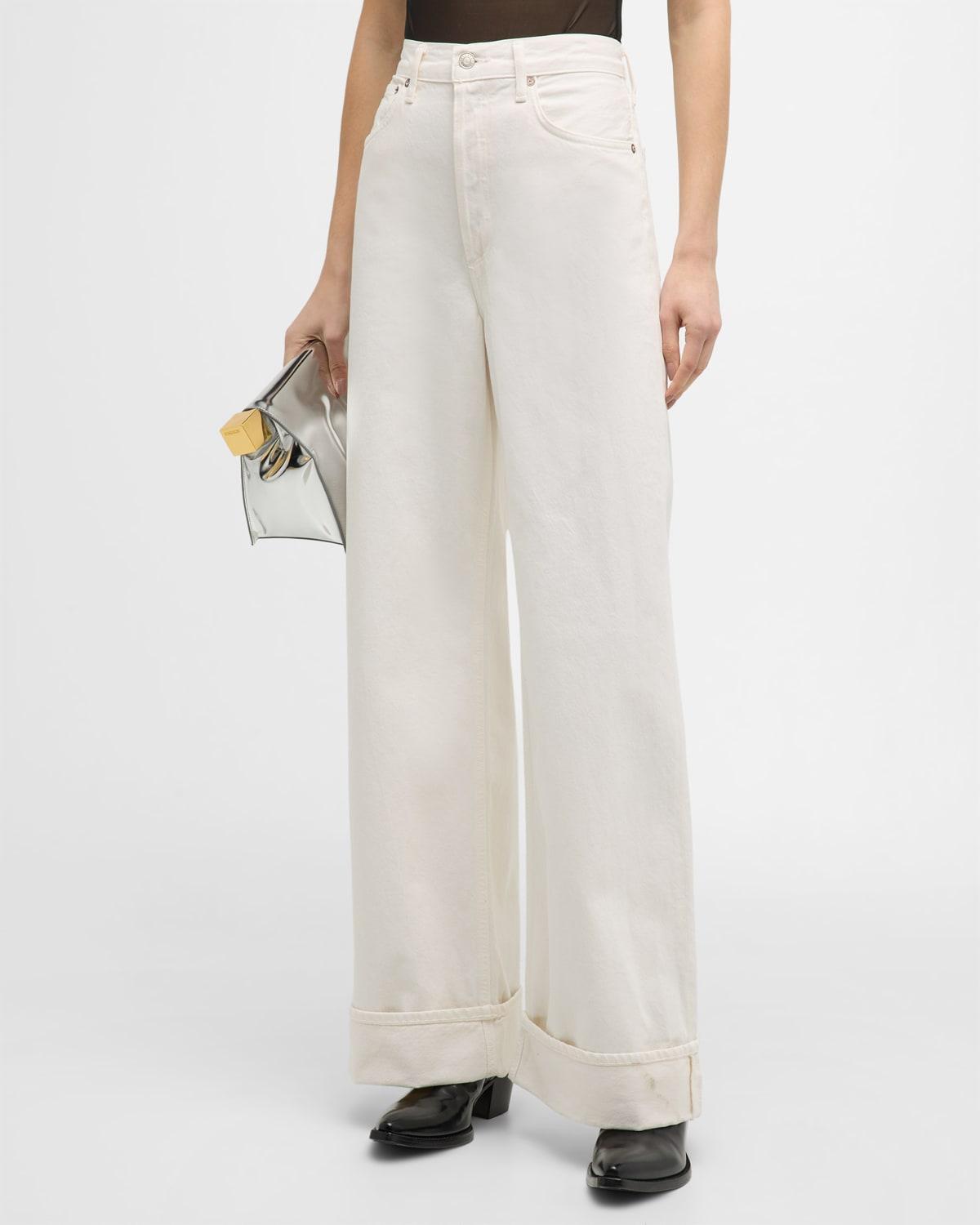 AGOLDE Harper Ankle Wide Leg Jeans Product Image