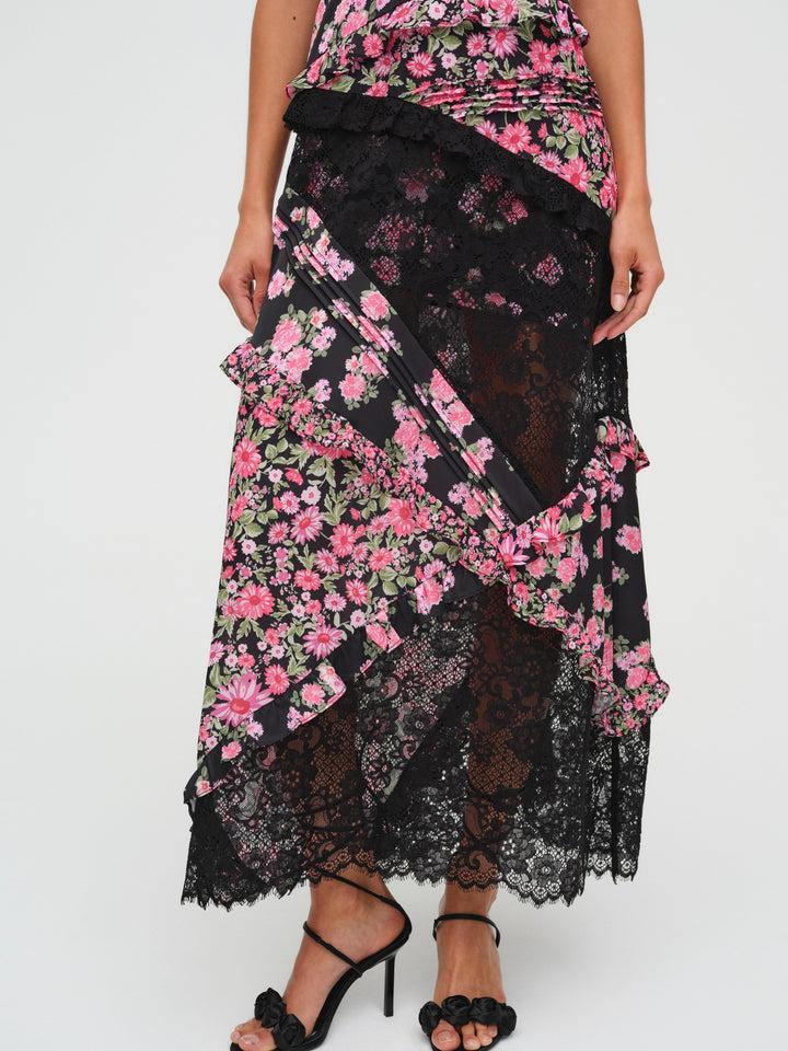 Rosalyn Maxi Dress — Black Product Image