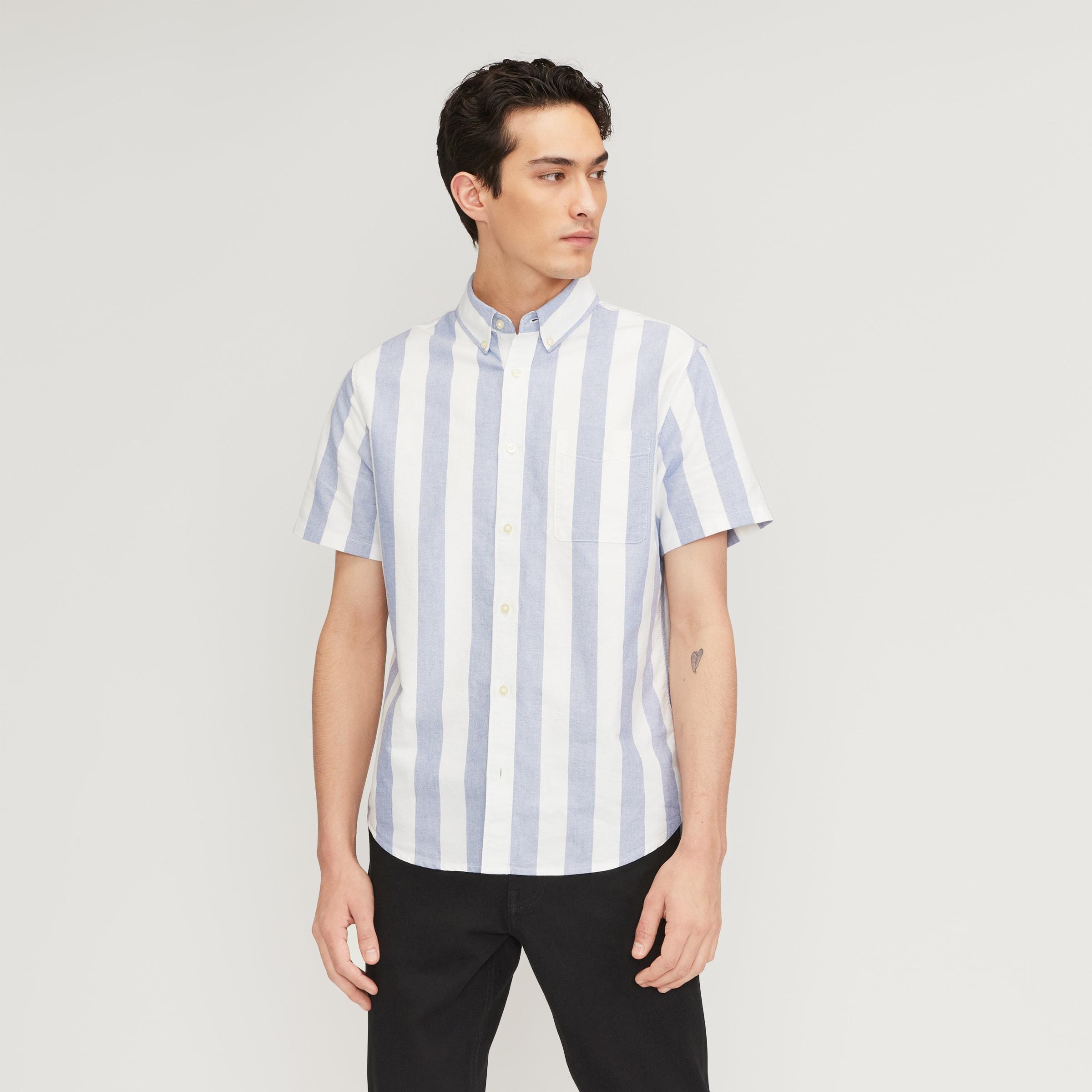 The Organic Short Sleeve Oxford Shirt Product Image