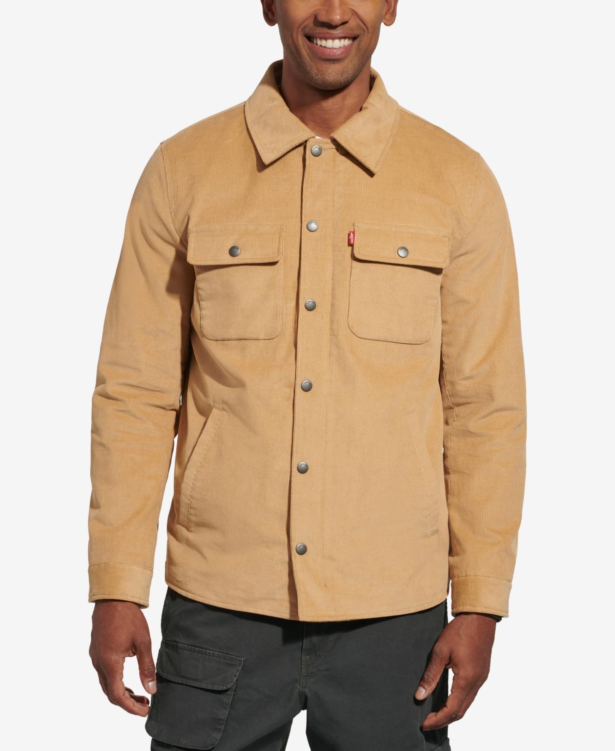 Men's Corduroy Shirt Jacket Product Image