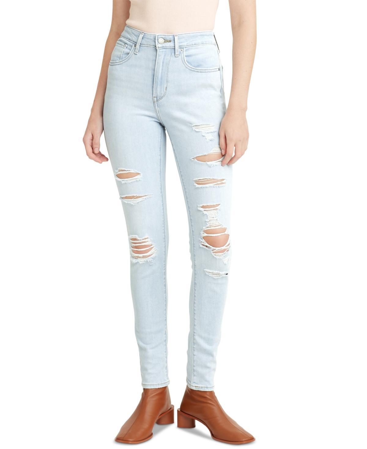 Levi's - Misses Short Stretch Fabric Womens High Rise 721 Slim Fit Skinny Fit Jean Product Image