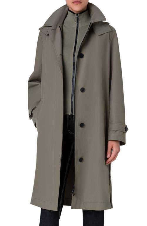 Akris punto Cotton Blend Hooded Coat product image