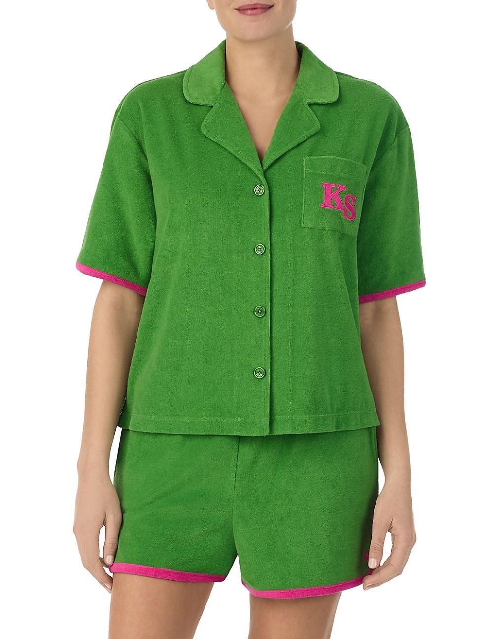 Womens Monogram Terry Pajamas Product Image