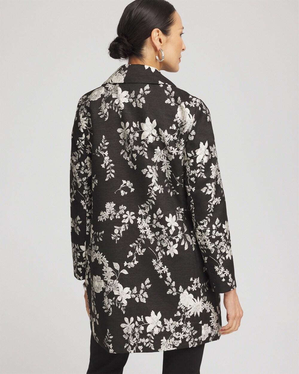 Floral Jacquard Topper Product Image