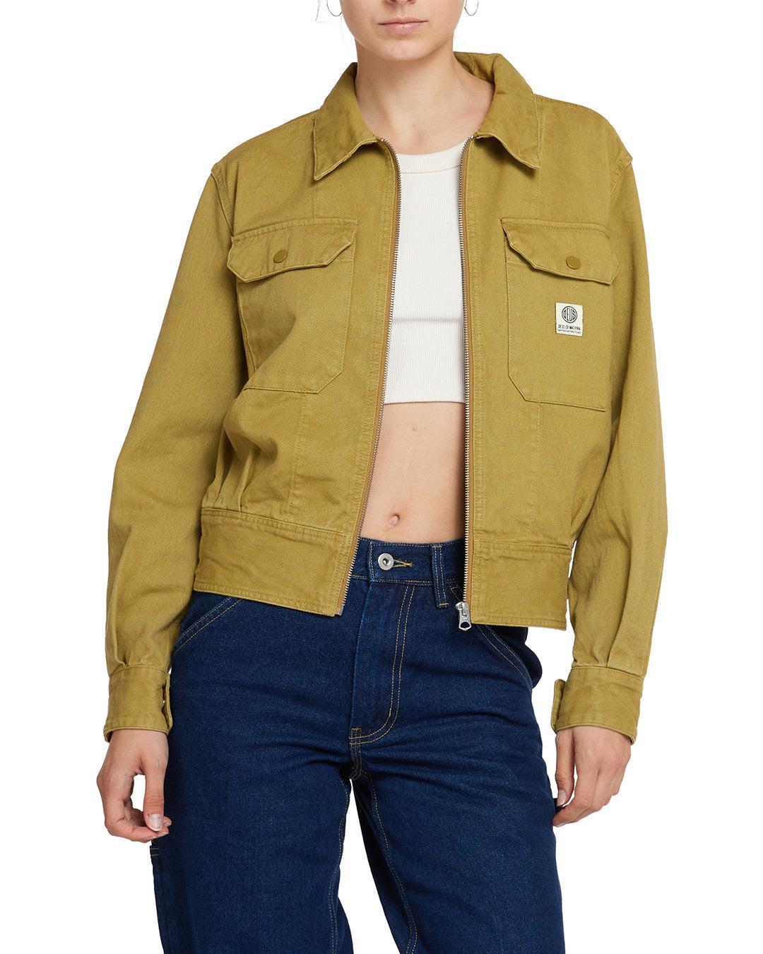 Paloma Jacket - Ecru Olive Product Image