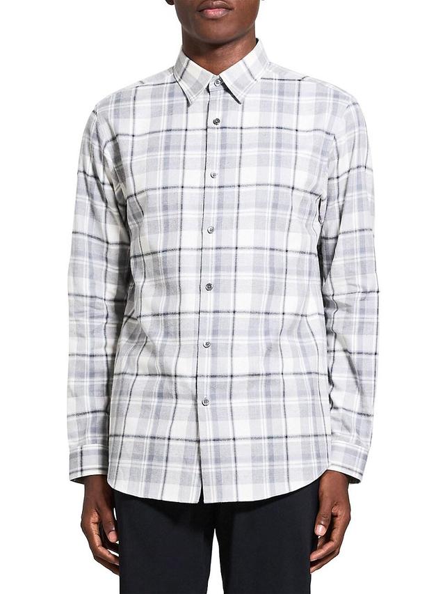 Mens Irving Medium Plaid Shirt Product Image