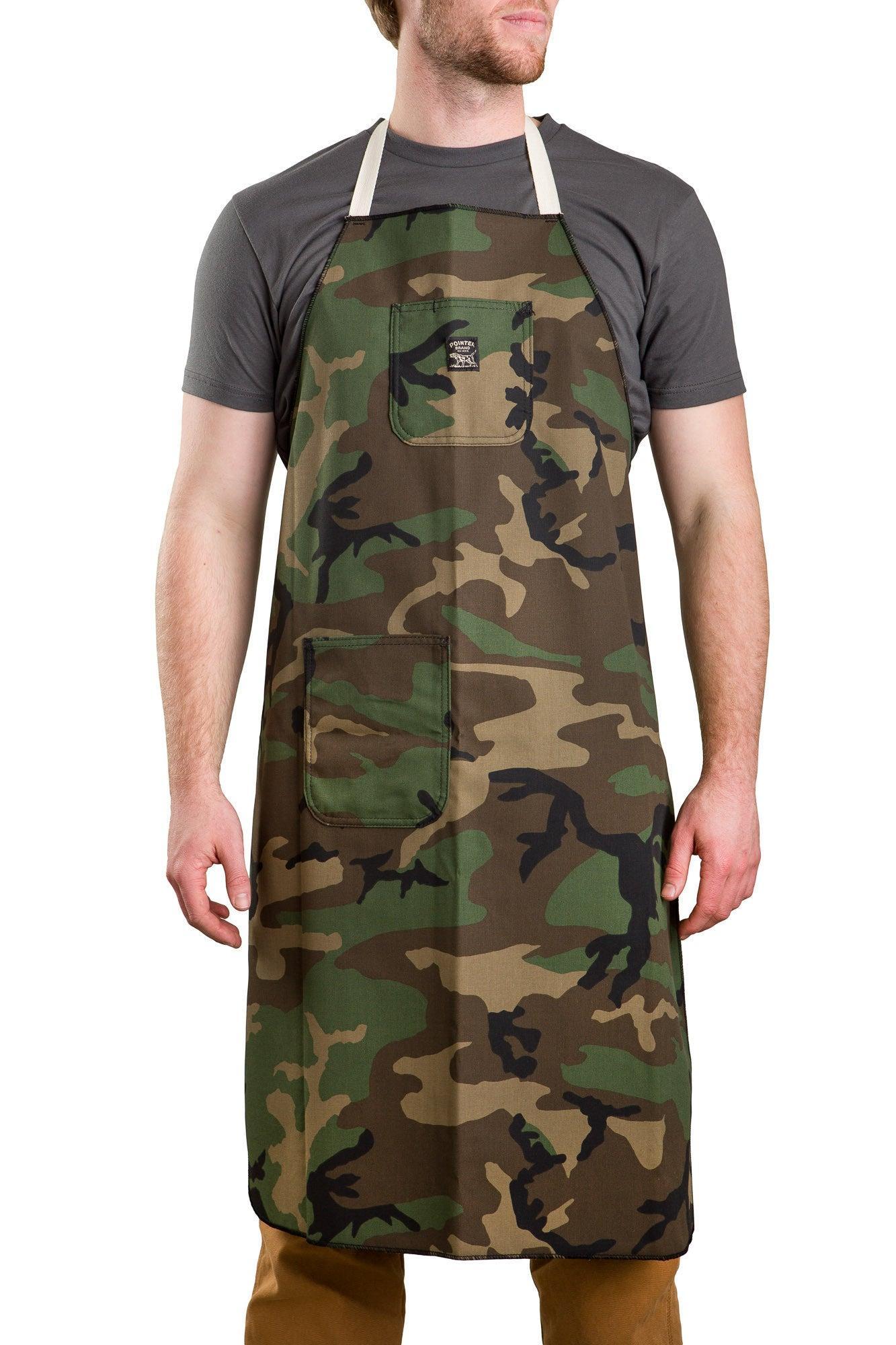 Woodland Camo Shop Apron Product Image