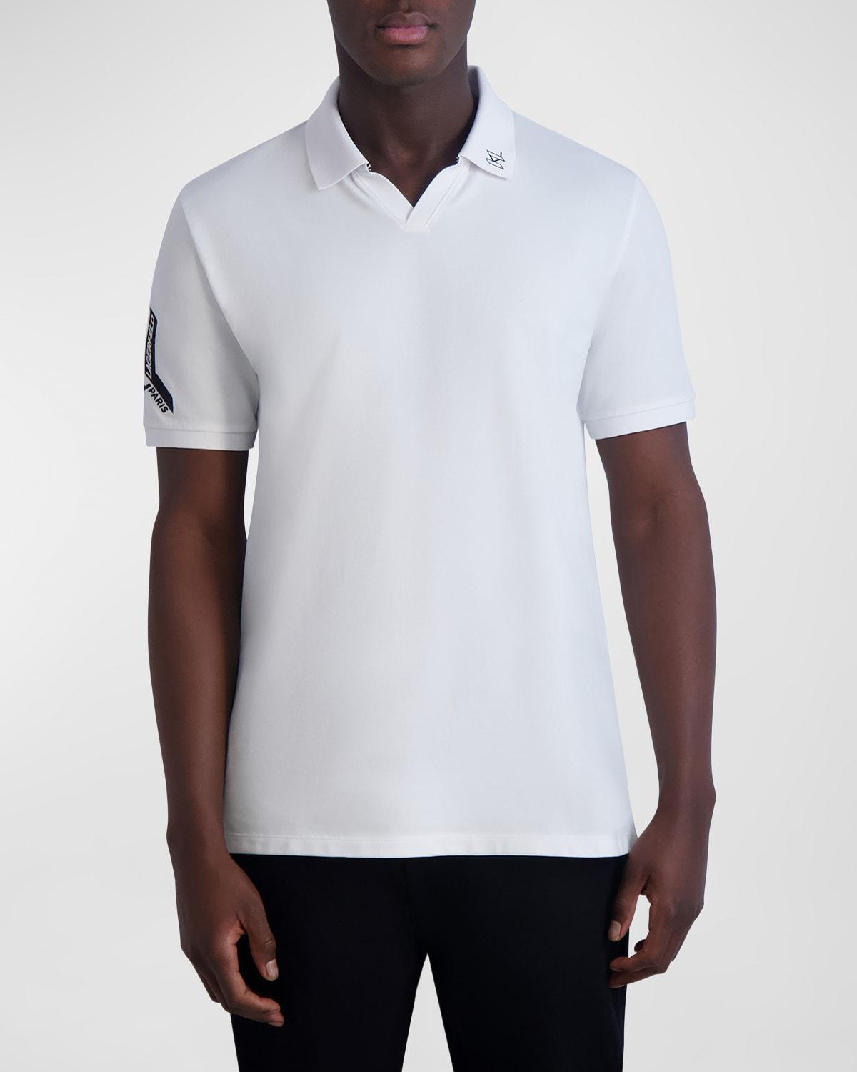 Mens Johnny-Collar Polo Product Image