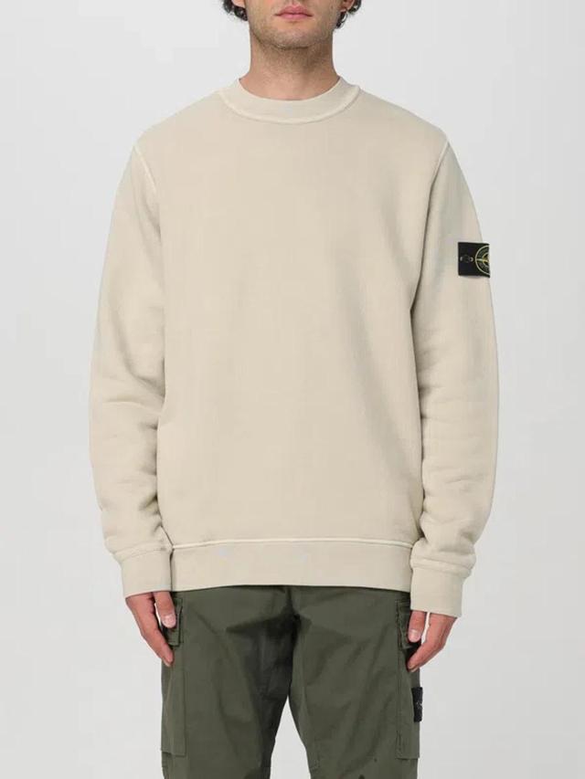 STONE ISLAND Sweatshirt  Men Color White In Weiss Product Image