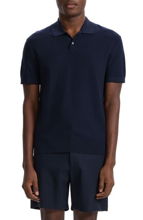 Theory Goris Lightweight Knit Polo Shirt Product Image