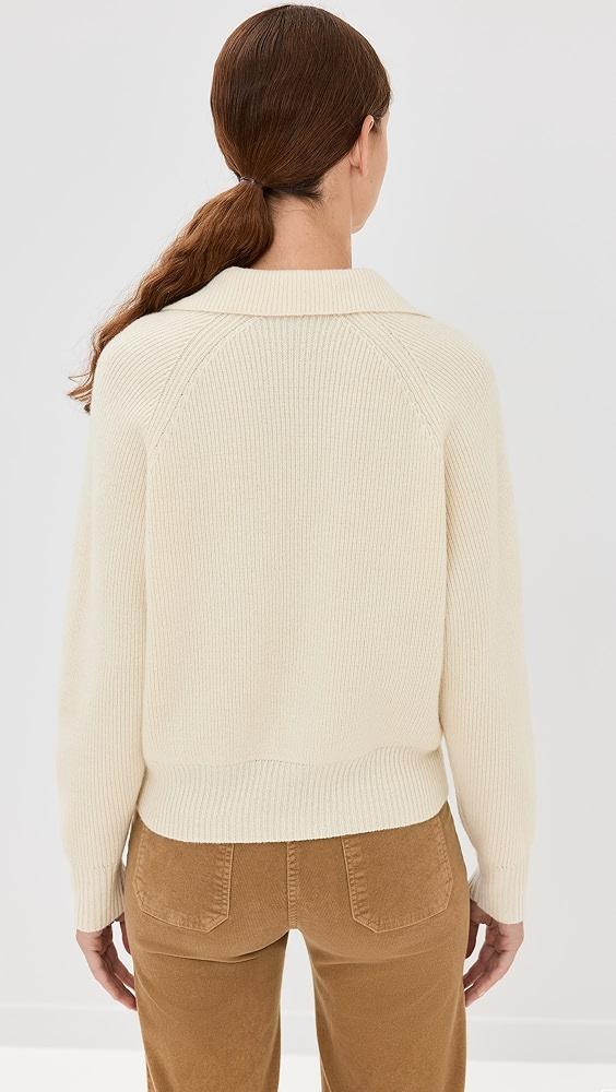 Nili Lotan Selena Polo Sweater | Shopbop Product Image