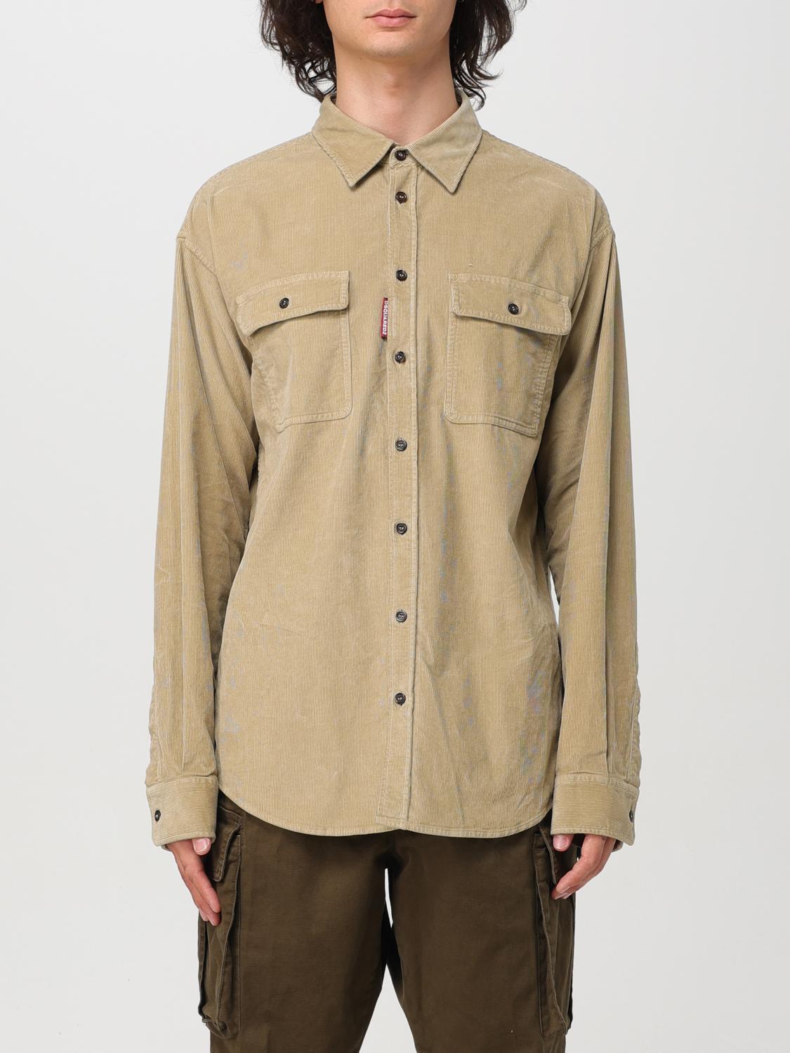 DSQUARED2 Shirt  Men Color Sand Product Image