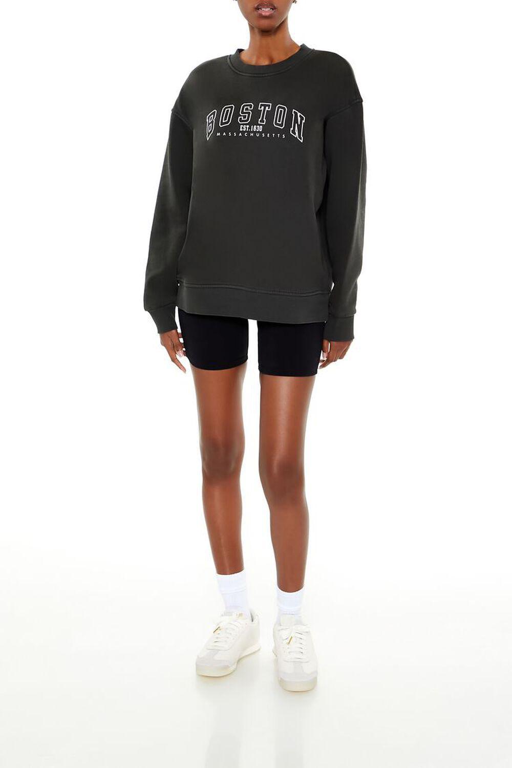 Embroidered Boston Pullover | Forever 21 Product Image