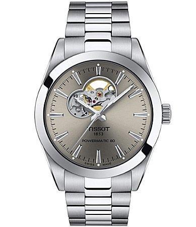 Tissot T-Classic Powermatic 80 Open Heart Bracelet Watch, 40mm Product Image