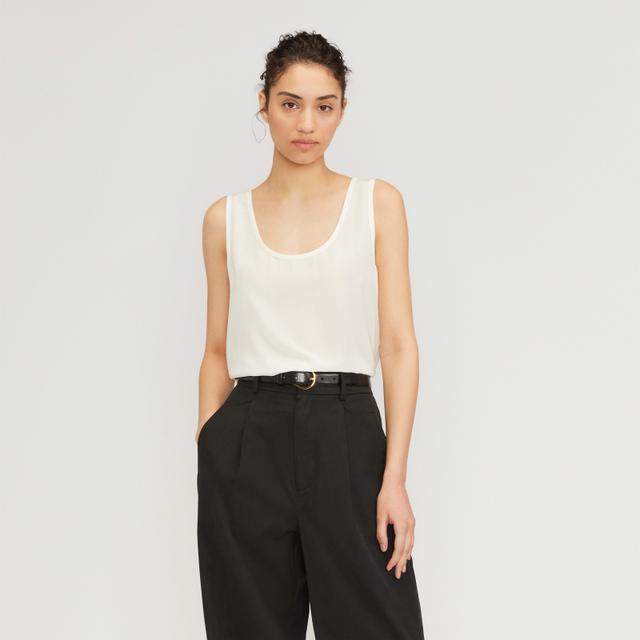 Womens Scoop Tank in Washable Silk by Everlane Product Image