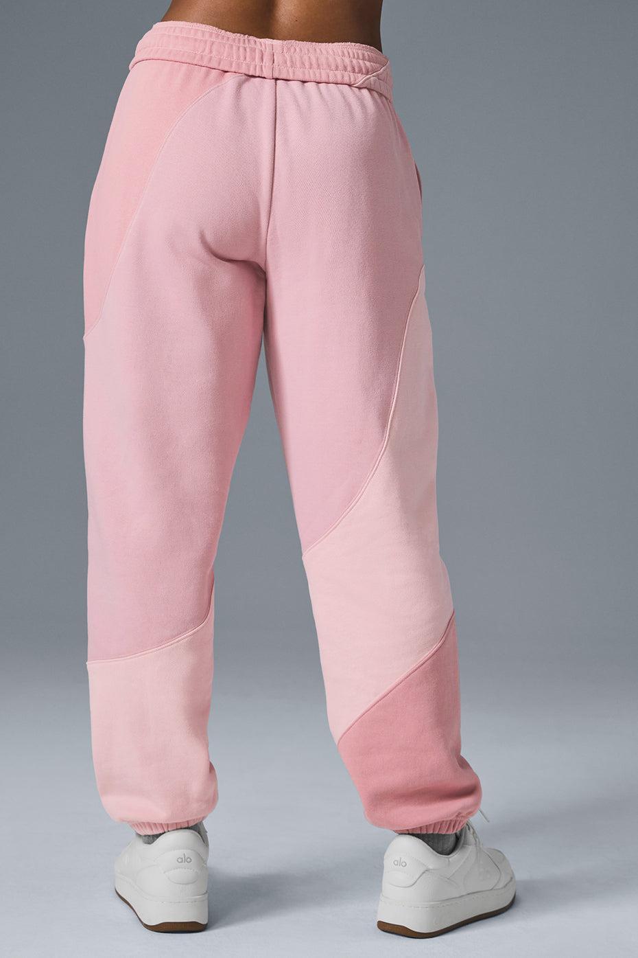 Make Waves Sweatpant - Sunset Pink Tonal Female Product Image