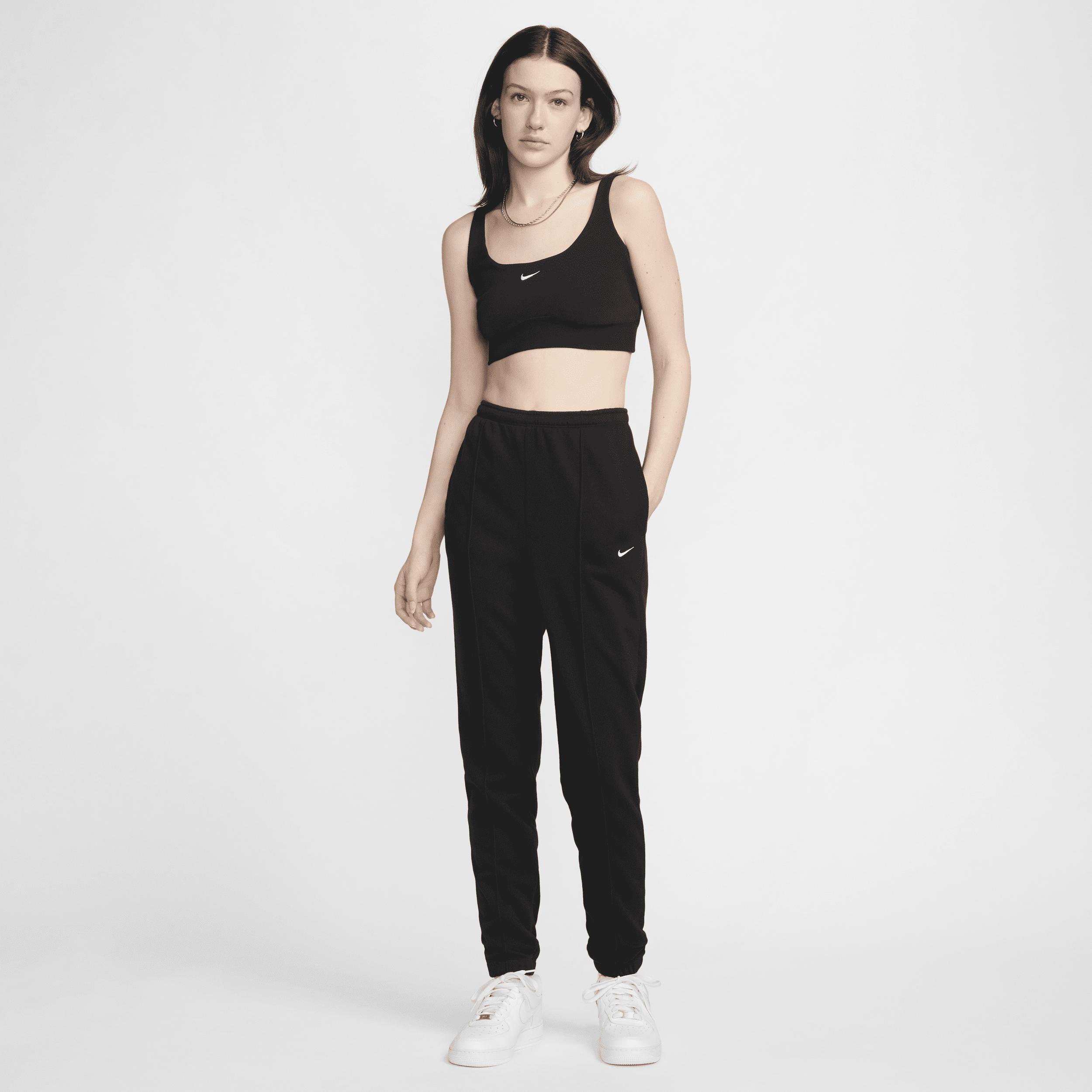 Women's Nike Sportswear Chill Terry Slim French Terry Cropped Tank Top Product Image