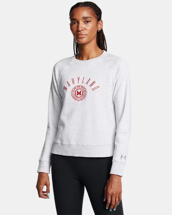 Womens UA All Day Fleece Collegiate Crew Product Image