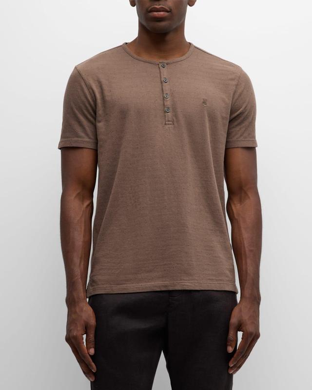 Mens Jordan Jacquard Henley Shirt Product Image