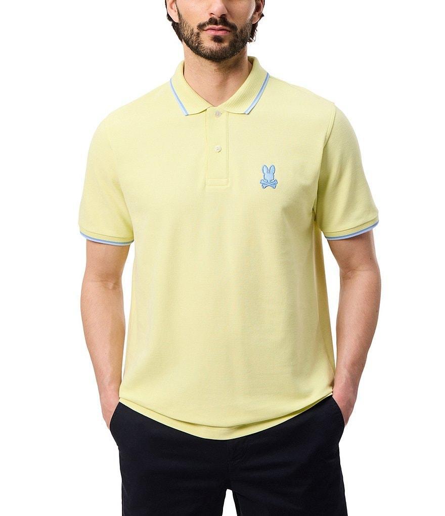 Psycho Bunny Houston Pique Short Sleeve Polo Shirt Product Image