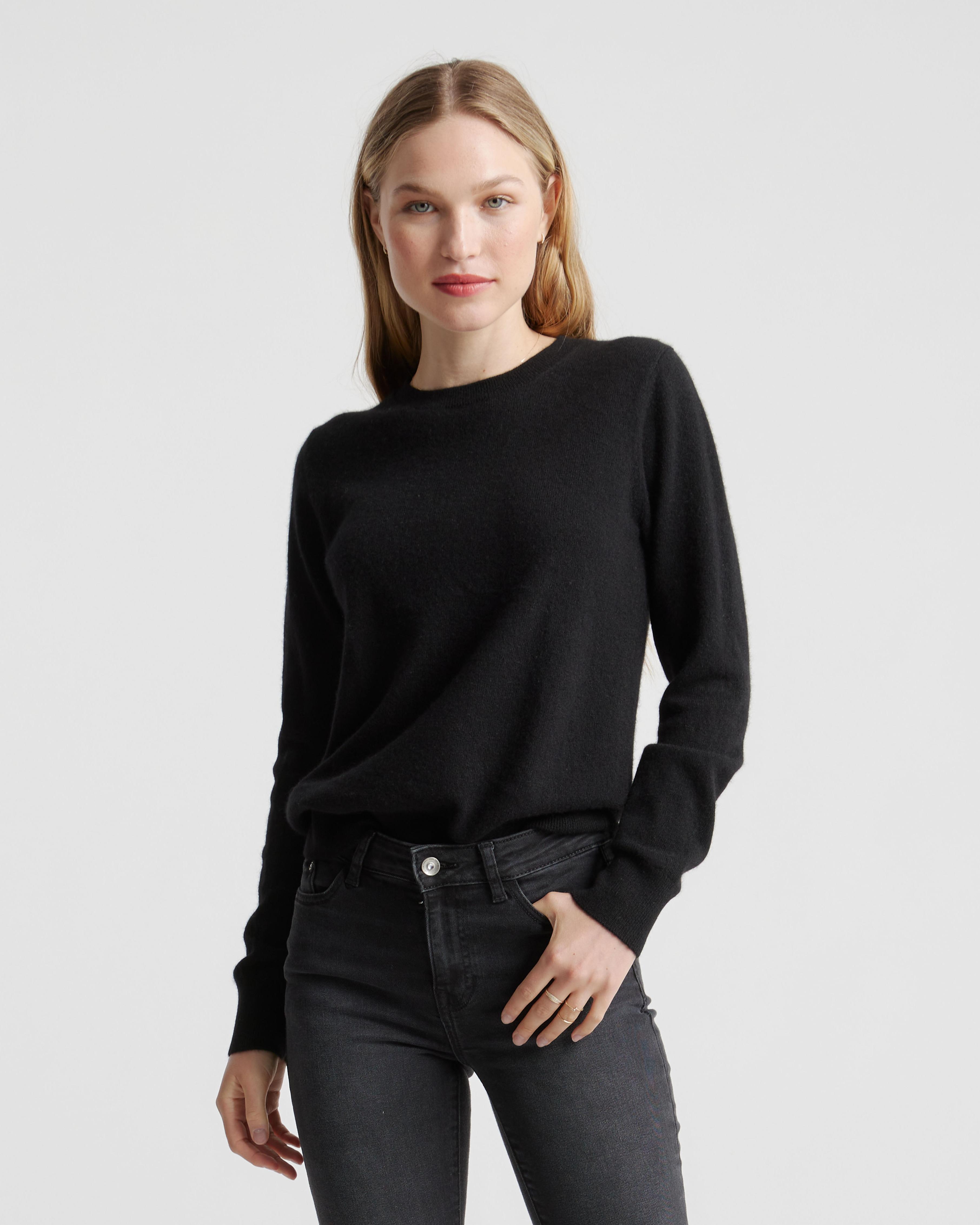 The $50 Cashmere Crewneck Sweater | Quince Product Image