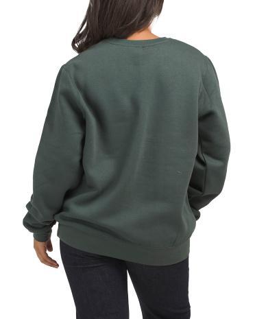 Dirty Martini Cocktail And Social Club Embroidered Sweatshirt for Women | Polyester/Cotton Product Image