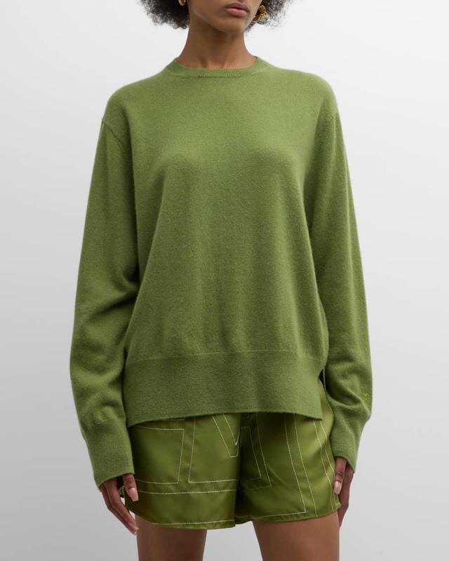 Cashmere Knit Crewneck Sweater Product Image