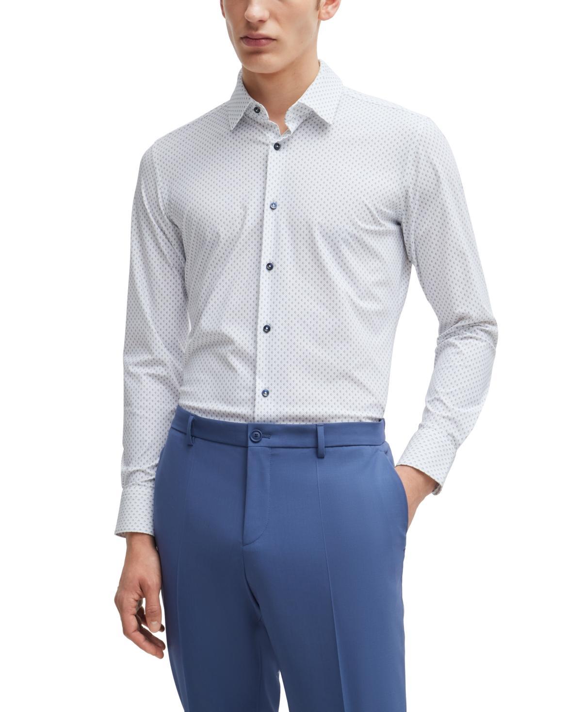 Boss by Hugo Boss Mens Performance Slim-Fit Dress Shirt Product Image