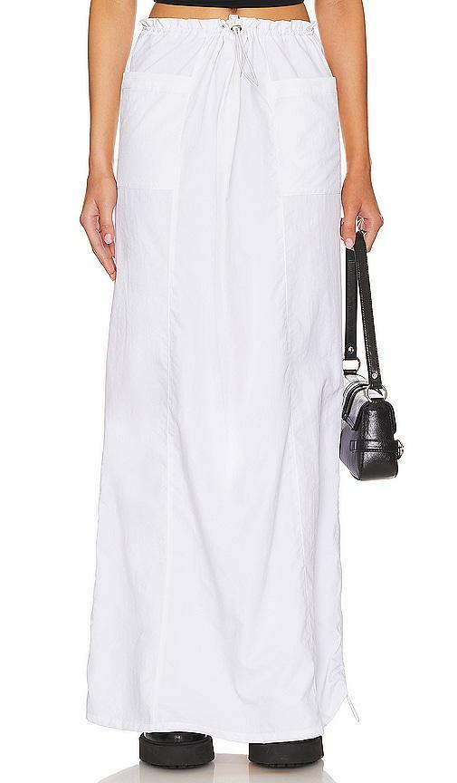 Lovers and Friends Angela Maxi Skirt in White Product Image