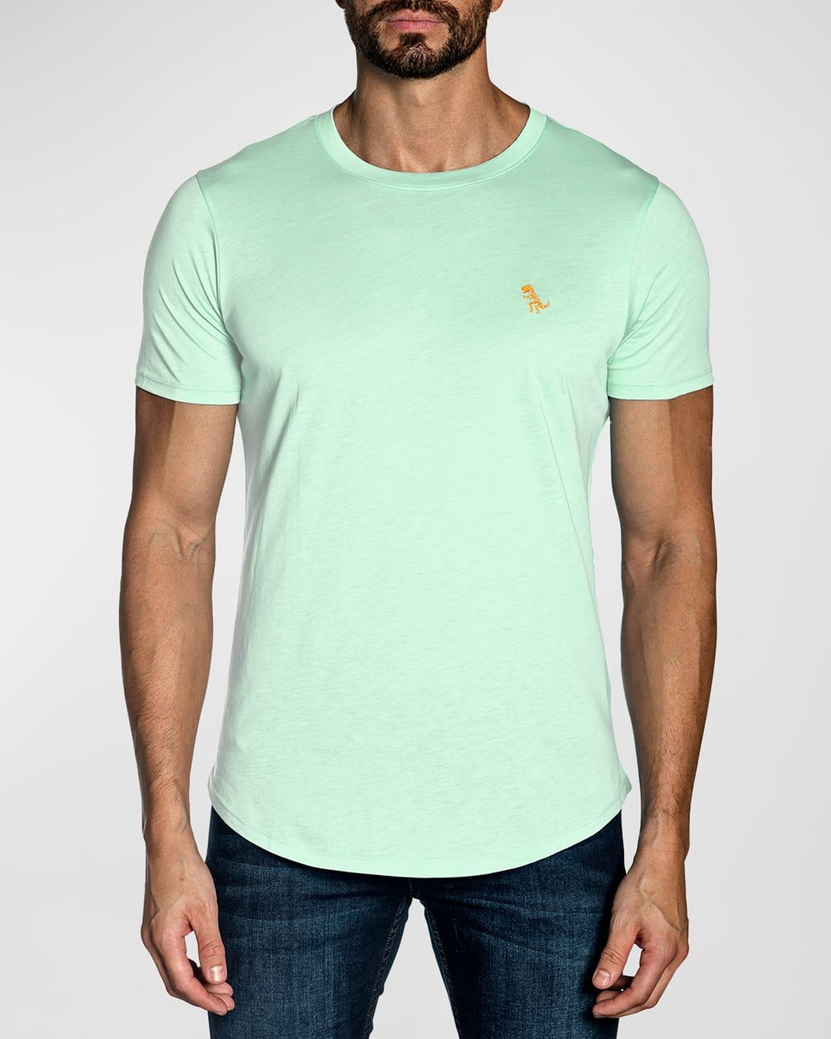 Jared Lang Men's Pima Cotton T-Shirt - Size: SMALL - SEA FOAM Product Image