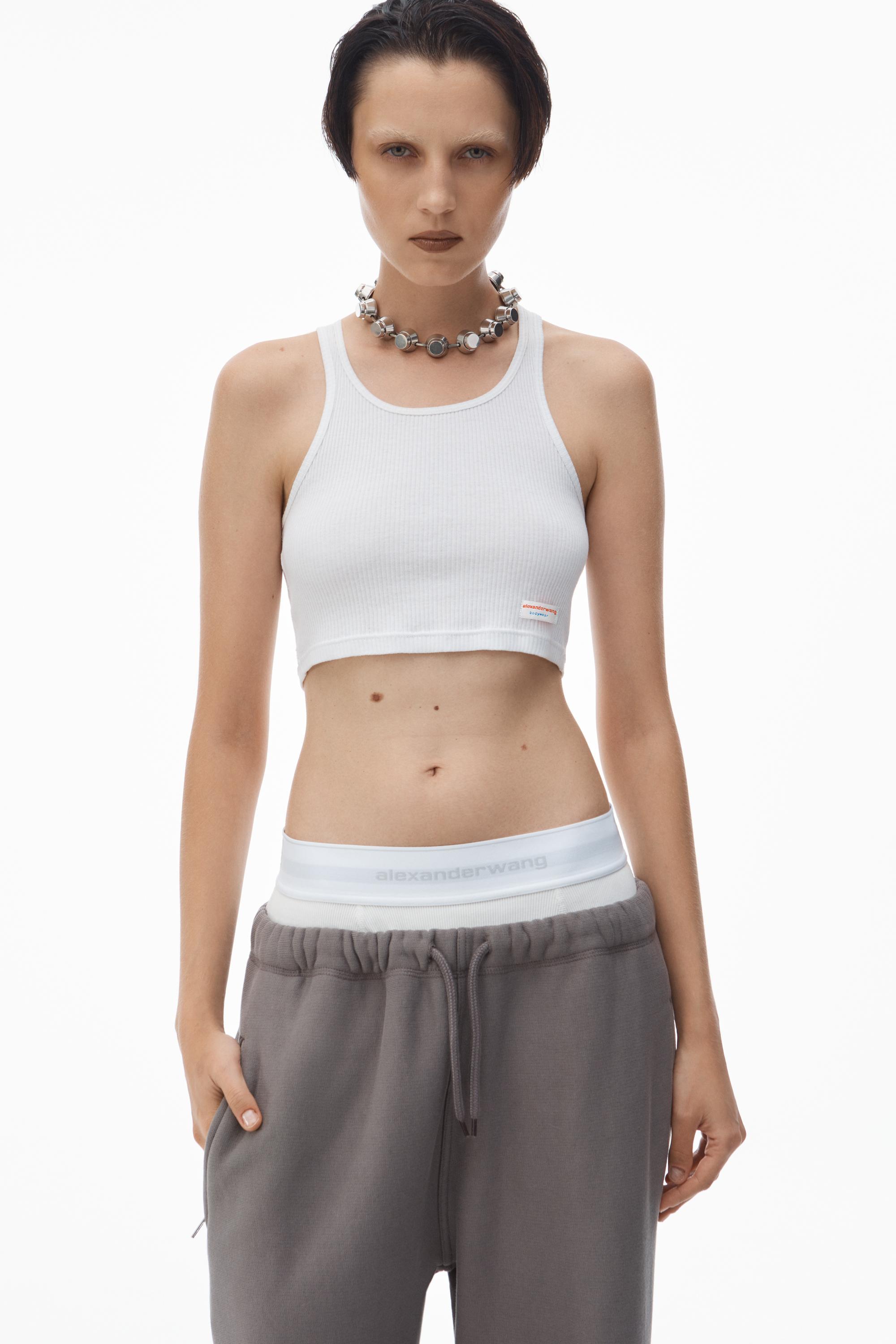 Wide Leg Sweatpants With Pre-styled Logo Brief Waistband Product Image