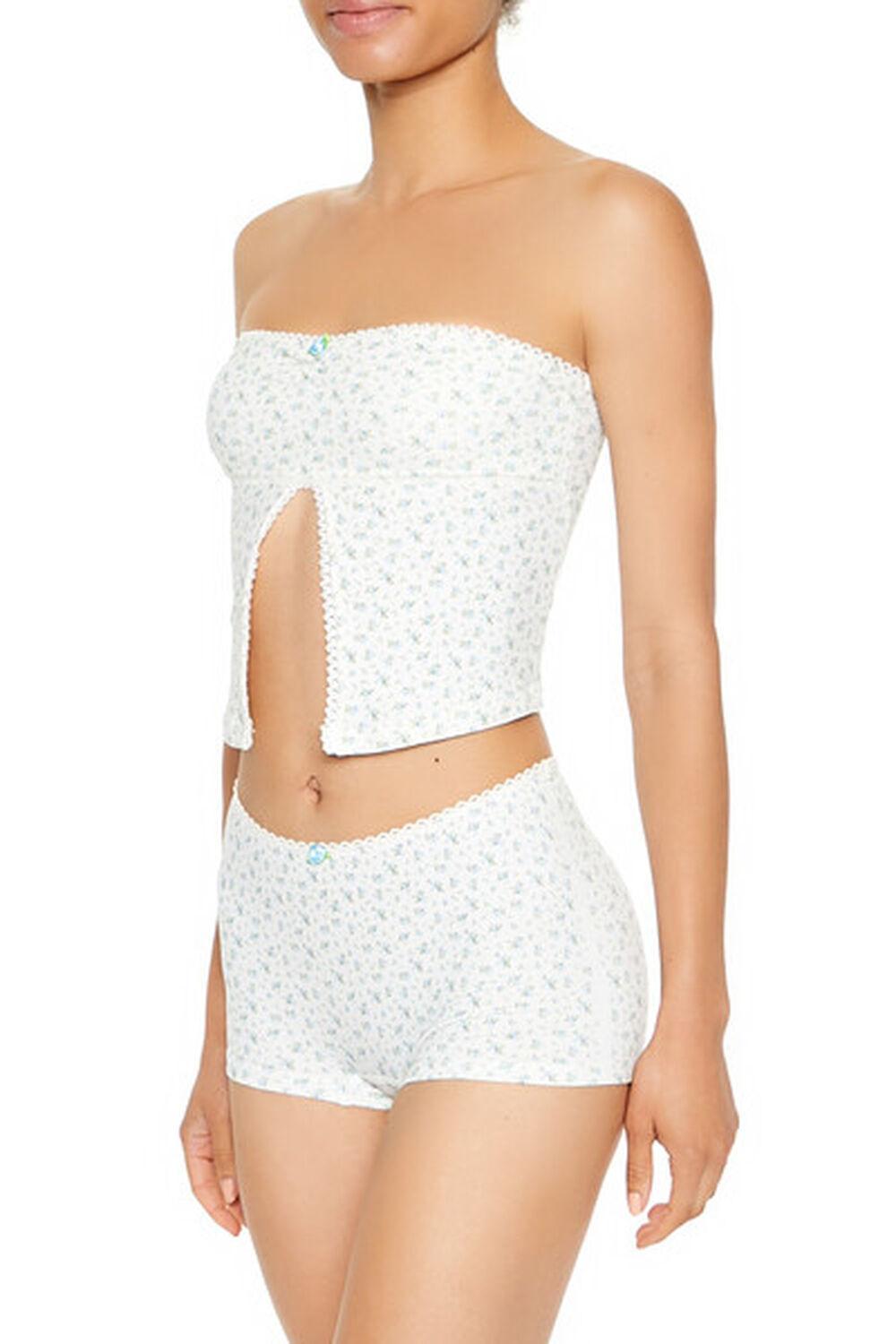 Seamless Floral Shortie Panties | Forever 21 Product Image