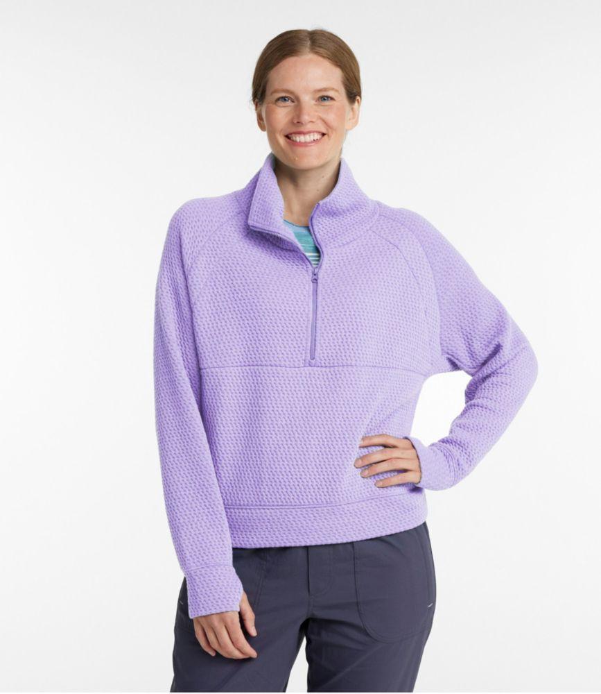 
                            Women's Ridgeknit Half-Zip Pullover, Oversized
                         Product Image