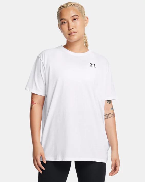 Womens UA BF Oversized Logo Short Sleeve Product Image