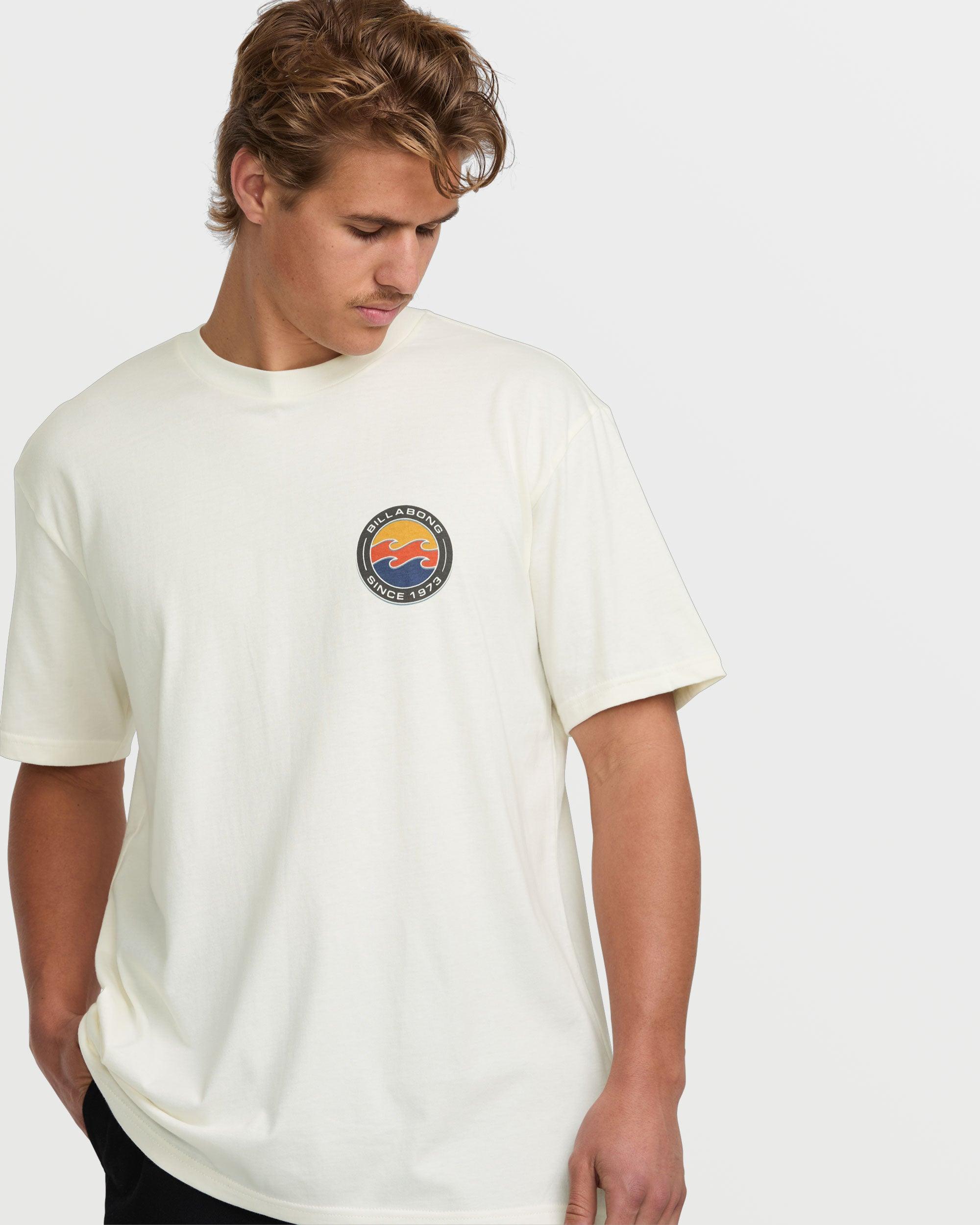 Hollow Premium Short Sleeve Tee - Off White Male Product Image