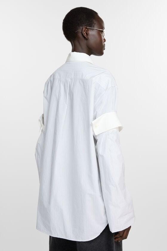 Button-up layered shirt Product Image