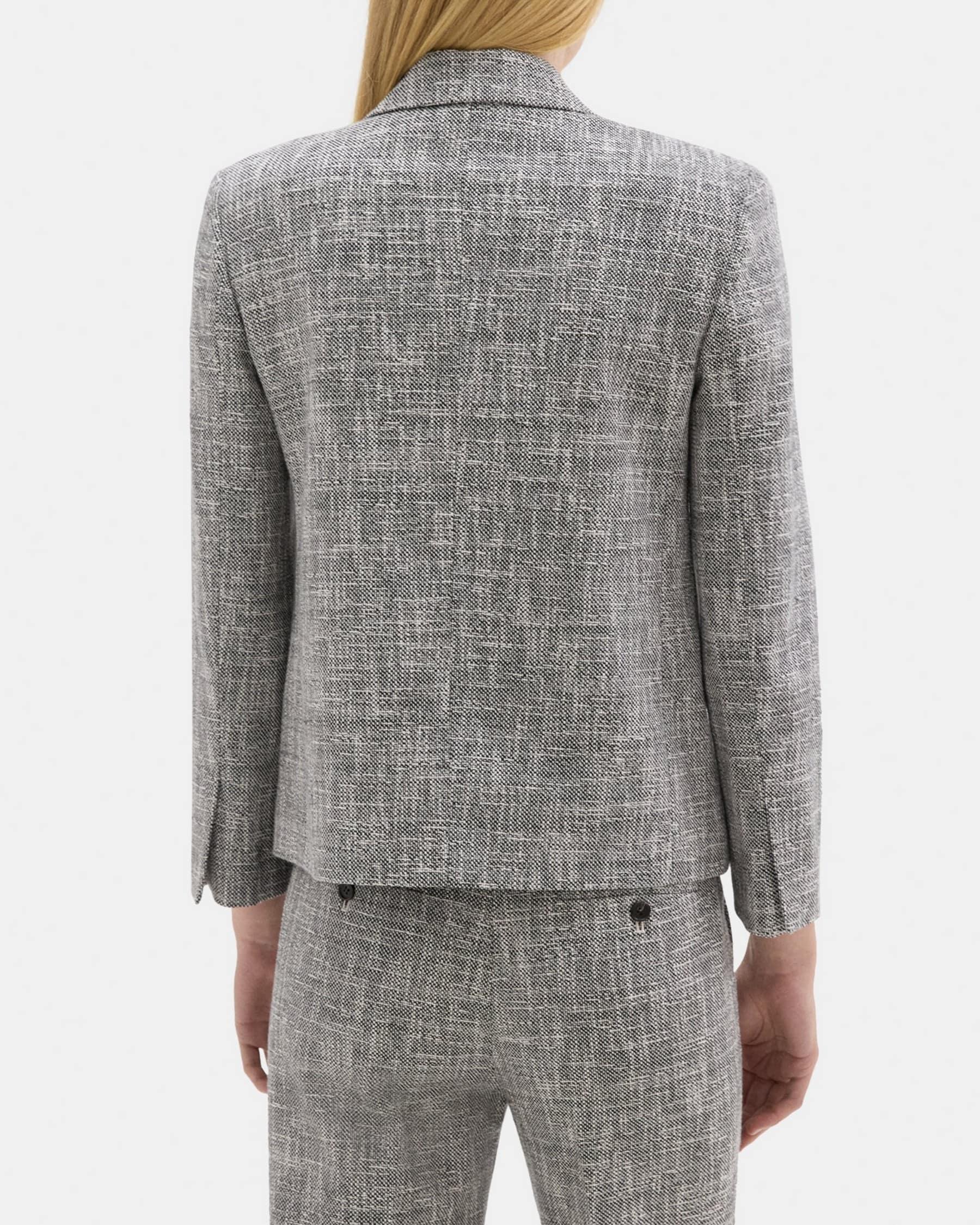 Slim Blazer in Canvas Tweed Product Image