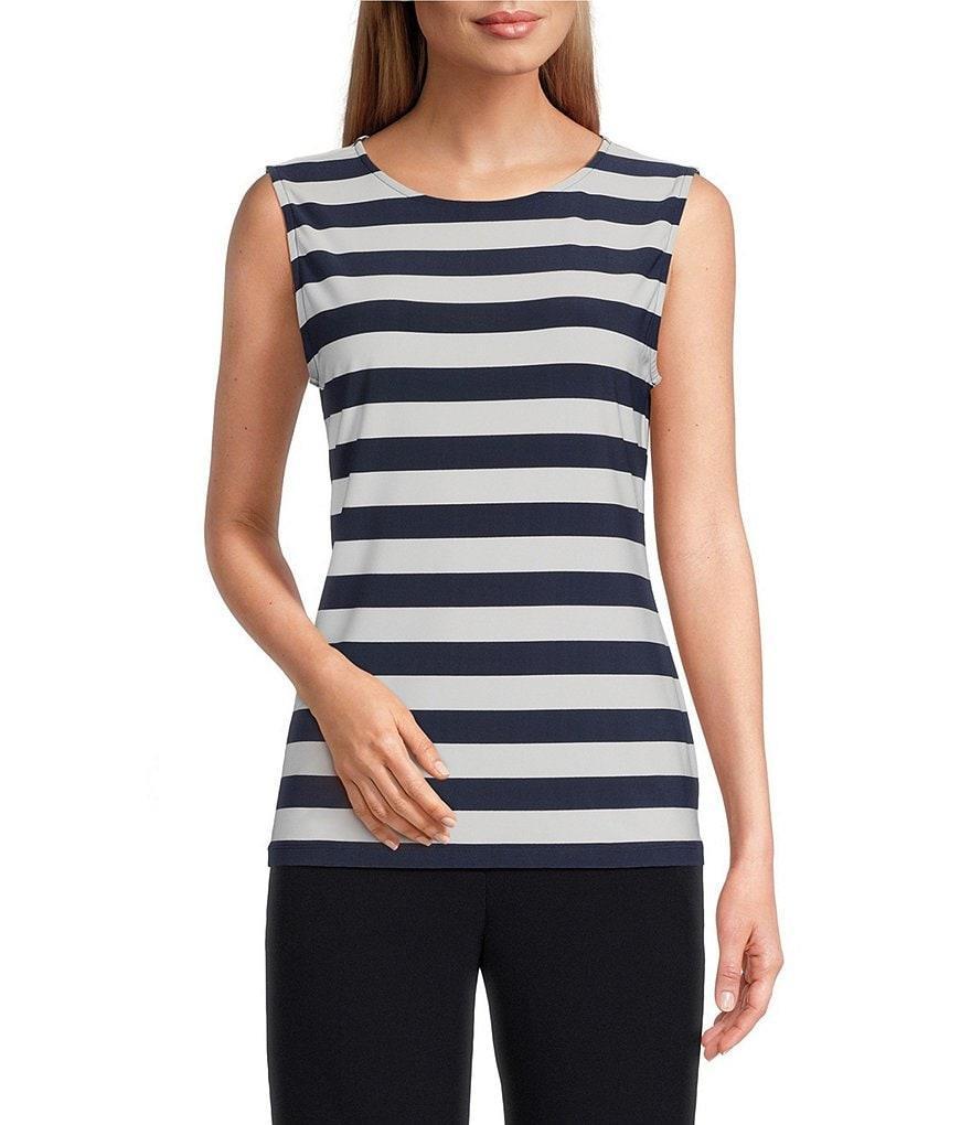 Preston & York Selena Sleeveless Jersey Knit Tank Product Image