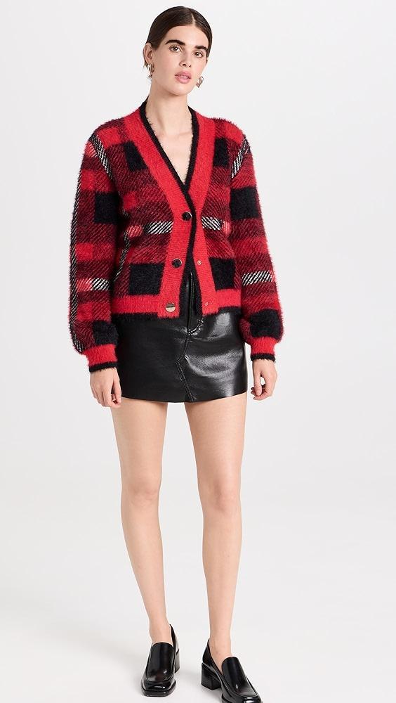 English Factory Check Cardigan  Sweater | Shopbop Product Image