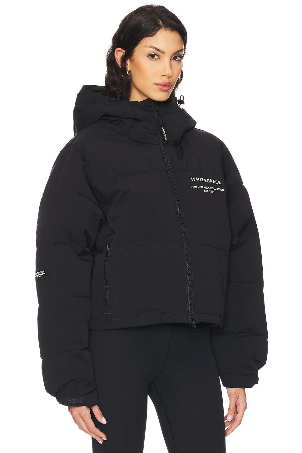 Cropped Puffer Jacket Whitespace Product Image