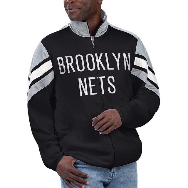 Mens G-III Sports by Carl Banks Brooklyn Nets Game Ball Full-Zip Track Jacket Product Image