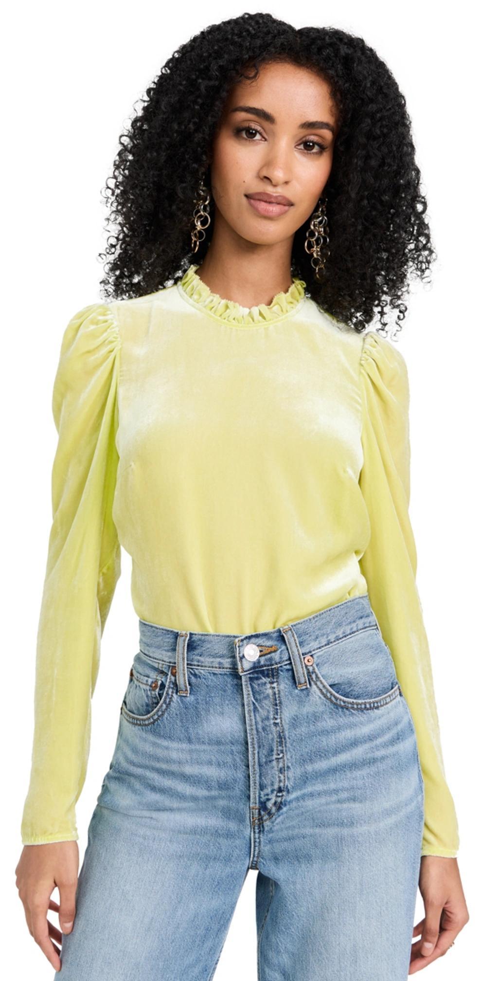 Marlene Blouse Pistachio 0 Product Image